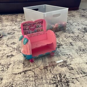 Shopkins Pink and Blue Toy Organizer